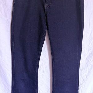 Sky Women's Dark Blue Straight Jeans